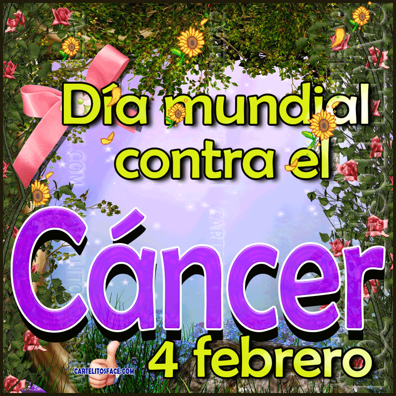 4 febrero día contra del cáncer